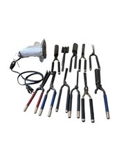 Aquecedor de cerâmica quente Gold 'N fogão prensa cabelo modelador Belson com 11 ferramentas waver comprar usado  Enviando para Brazil