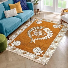 Usado, Tapete de área LUPUSIYA Premium chenille tapete de área tapete de piquenique 5 x 7 pés comprar usado  Enviando para Brazil