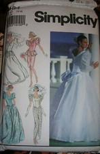 Simplicity 8484 wedding for sale  BRIGHTON