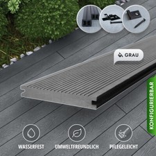 Wpc terrassendielen massiv gebraucht kaufen  Hohenlinden