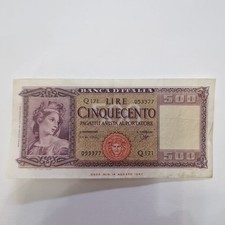 500 lire italia usato  Roma