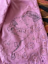 Calça Snopant Bordada Rosa Maharishi Gustav Klimt The Kiss Tamanho P  comprar usado  Enviando para Brazil