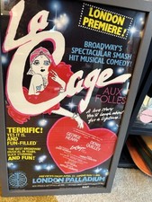 Poster advertising cage for sale  EDENBRIDGE