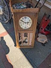 Wanduhr pendeluhr pfeilkreuz gebraucht kaufen  Sande