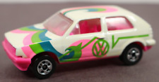 Vintage Mattel Hot Wheels VW Volkswagen Golf GTi Rosa Branco Verde Azul RARO LQQK comprar usado  Enviando para Brazil