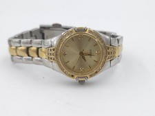 Relógio feminino Guess pulseira de aço inoxidável prata dourada comprar usado  Enviando para Brazil