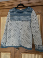 Seasalt fairisle jumper for sale  ILKLEY