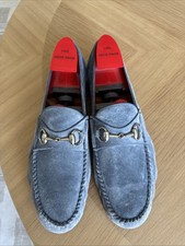 Gucci blue suede for sale  New York