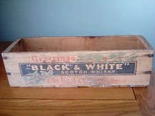 Vintage whisky crate for sale  TAUNTON