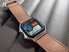Usado, Casio AE-1200, personalizado modificado, LCD filtrado por cor, estojo hidromod comprar usado  Enviando para Brazil