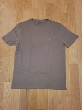 Camiseta All Saints masculina slim fit algodão orgânico marrom tamanho GG  comprar usado  Enviando para Brazil