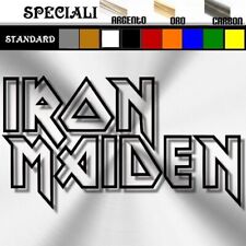 Adesivo iron maiden usato  Bari Sardo
