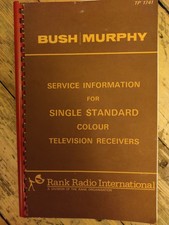 Service information bush for sale  HARROW