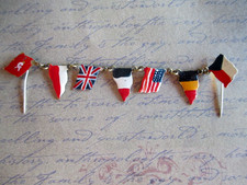 Ancienne banderole epinglettes d'occasion  Six-Fours-les-Plages