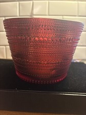 Beautiful red bowl for sale  Jonesboro