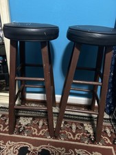 Wooden barstools black for sale  Hampton