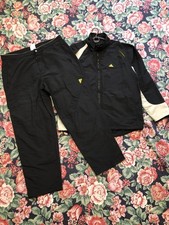 Conjunto Adidas Terno de Futebol Calça Jaqueta de Pista Calça de Moletom Nylon Vintage Tamanho 46/48 comprar usado  Enviando para Brazil