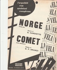 Spartito norge comet usato  Cordenons