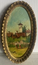 Oil board oval for sale  New York