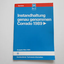 Werkstatthandbuch corrado inst gebraucht kaufen  Oldenburg (Oldenburg)