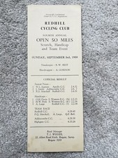 1950 redhill cycling for sale  STOURBRIDGE