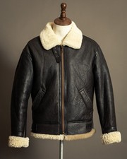 Vintage bomber sheepskin for sale  KETTERING