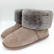 slipper boots sheepskin for sale  FLEET