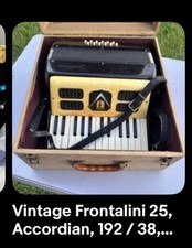 Vintage frontalini accordian for sale  Orange Cove