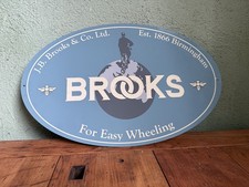 Blechschild riginal brooks gebraucht kaufen  Triberg im Schwarzwald