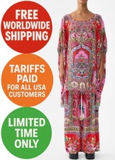 CAMILLA Heirloom Empire gola redonda curta Kaftan tamanho único RRP $595 comprar usado CAMILLA Heirloom Empire gola redonda curta Kaftan tamanho único RRP $595 comprar usado  Enviando para Brazil