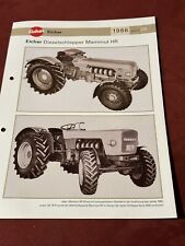 Eicher traktor dieselschlepper gebraucht kaufen  Rotenburg