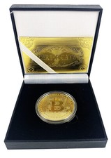 Gold plated bitcoin for sale  Nazareth