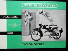 Zündapp prospekt 60er gebraucht kaufen  Wiesloch
