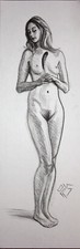 Original female charcoal for sale  EDINBURGH