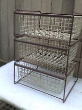 Vintage wire storage for sale  ELLAND