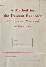 Method descant recorder for sale  BONNYRIGG