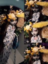 lalka monster high OOAK niestandardowy bjd przemalowanie sztuki barbie blythe Mokosh słowiańskie bogowie, używany na sprzedaż  PL