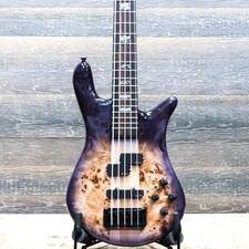 Baixo elétrico Spector Euro 5 CST choupo burl natural violeta explosão brilho com bolsa comprar usado Baixo elétrico Spector Euro 5 CST choupo burl natural violeta explosão brilho com bolsa comprar usado  Enviando para Brazil