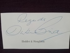 Dickie bird signed for sale  LONDON