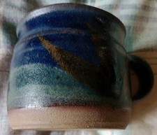 Studio pottery mug for sale  REDRUTH