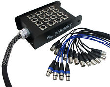 Cabo cobra Harmony Audio HA-SB1650 XLR 16 canais - 50 pés (12 enviar 4 devoluções) comprar usado  Enviando para Brazil