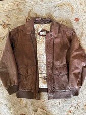 Men leather bomber for sale  Quitman