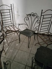 Sedie ferro battuto usato  Imperia