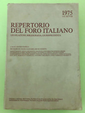 Repertorio del foro usato  Anguillara Sabazia