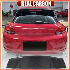 Spoiler traseiro de fibra de carbono real asa lábio para VW Volkswagen Scirocco 2008-13 comprar usado  Enviando para Brazil