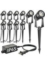 SUNTHIN Iluminação de Paisagem Externa, Pacote com 10 Kit de Lâmpadas Quentes LED Spot comprar usado  Enviando para Brazil