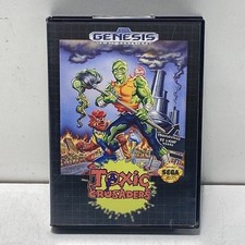 Toxic crusaders sega for sale  Los Angeles