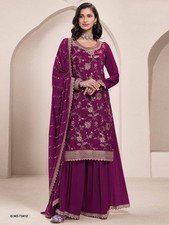 Robe soirée anarkali d'occasion  Expédié en France