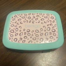 Lancheira Bentgo estampa de leopardo rosa verde perfeito à prova de vazamentos, Bento volta às aulas comprar usado  Enviando para Brazil