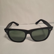 Óculos de sol Ray-Ban RB2140 original Wayfarer clássico armação preta lente verde 54mm comprar usado  Enviando para Brazil